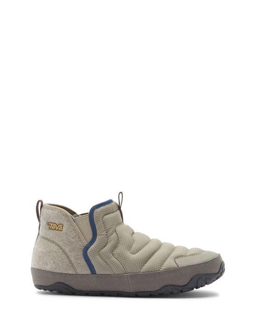 Teva Reember Terrain Quilted Mid Top Slipper in Gray for Men  display picture 3