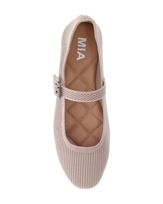 MIA Pink Brita Mary Jane Flat