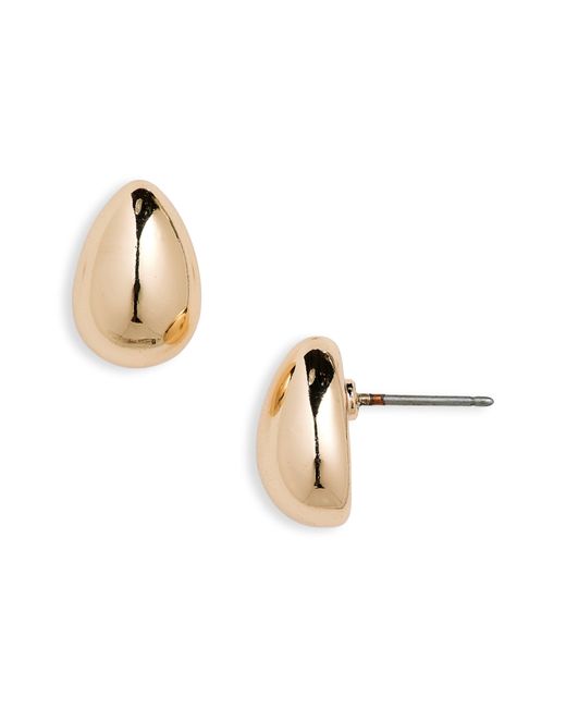 Halogen® Metallic Droplet Stud Earrings