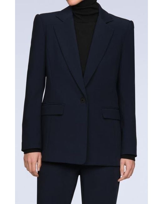BCBGMAXAZRIA Blue Amanda Blazer