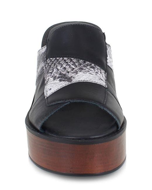 Zigi Black Carla Platform Sandal