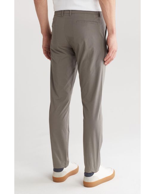 14th & Union Gray Tech Chino Pants for men
