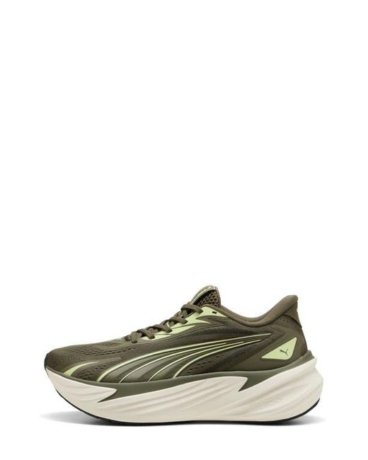 PUMA Green Maxima Pro Running Sneaker for men