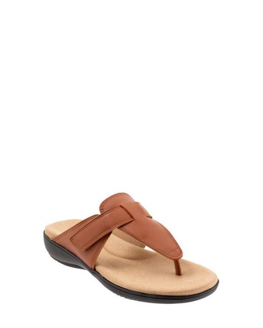 Trotters Brown Robin Flip Flop