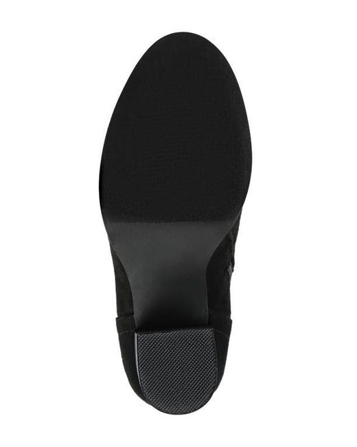 Journee Collection Black Baylor Bootie