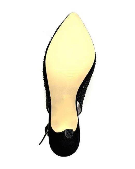Lady Couture Black Slingback Pump