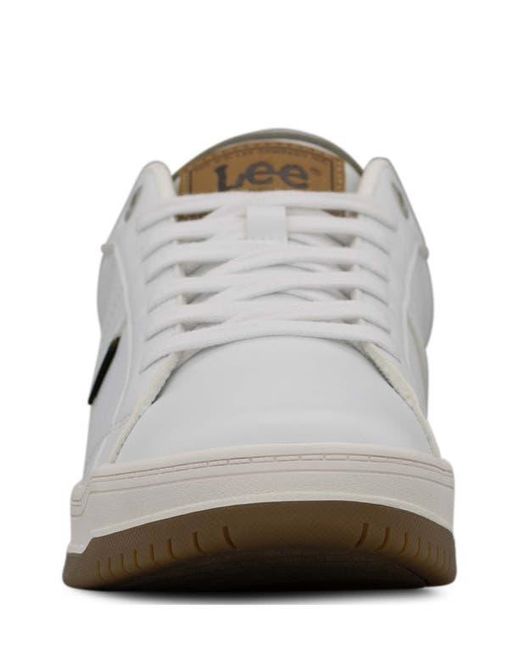 Lee Jeans White Streeter Sneaker for men