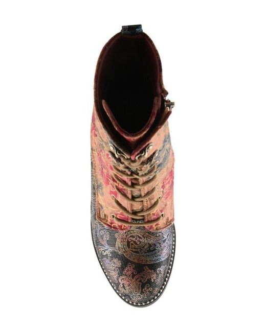 Spring Step Brown Stellar Lace-Up Boot