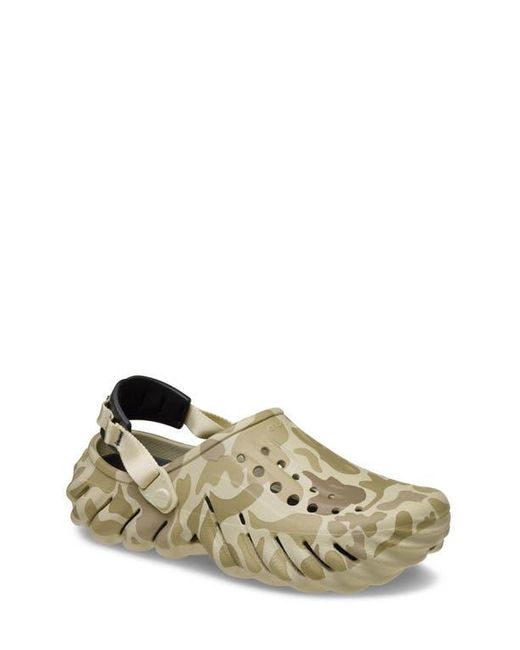 CROCSTM Multicolor Echo Duck Camo Clog for men