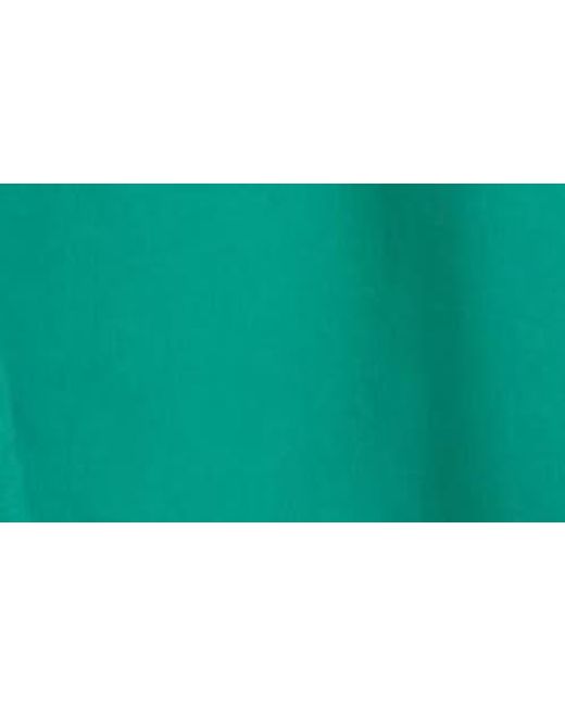 Boho Me Green Button Front High-Low Cover-Up Skirt