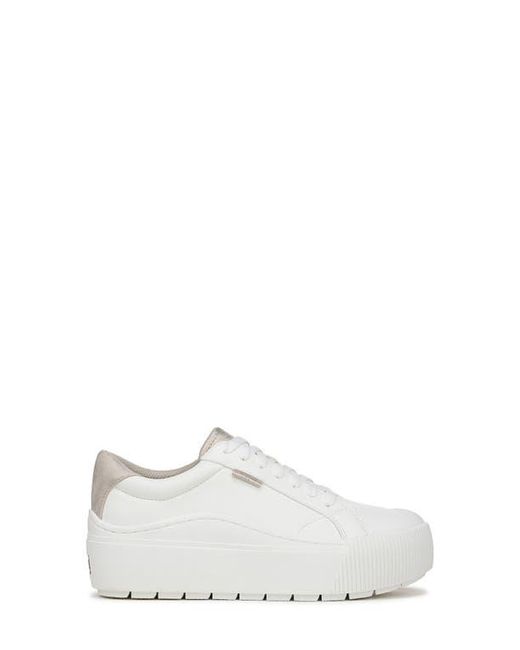 Dr. Scholls White Time Off Max Platform Sneaker
