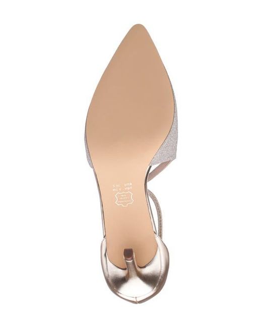 Nina White Neoma Pointed Toe Pump