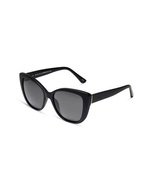 DIFF Black 54Mm Square Sunglasses