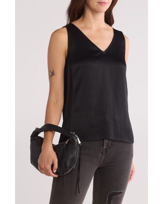Aimee Kestenberg Black Starlight Top Handle Leather Bag