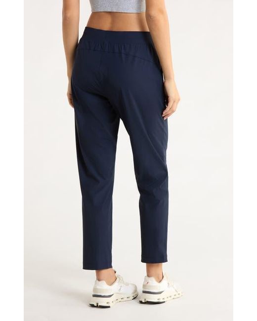 90 Degrees Blue Warp X Avenue Joggers