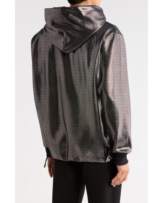 Boss Black Descolar Metallic Hoodie for men