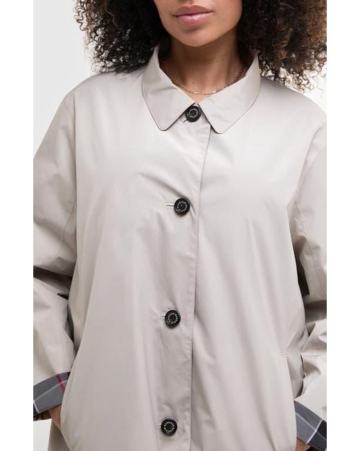 Barbour Natural Babbity Reversible Raincoat