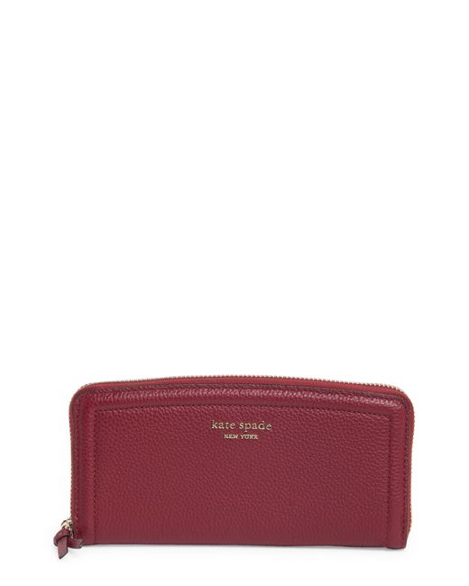 Kate spade discount slim continental wallet