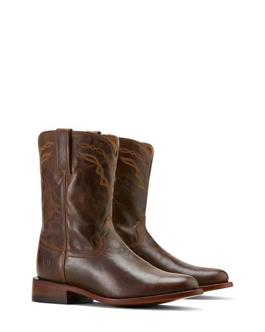 Ariat Brown Downtown Western Boot for men