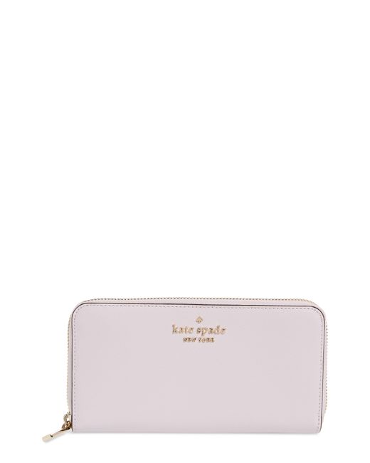 Kate Spade Pink Staci Large Slim Bifold Wallet