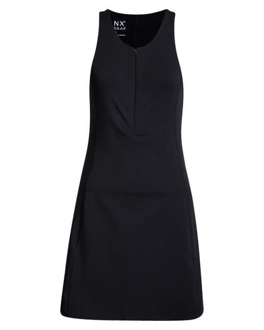 Spanx Black Spanxshape Get Moving Zip Front Dress