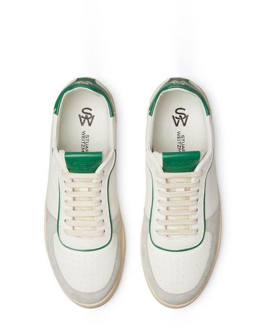 Stuart Weitzman White Sw Courtside Sneaker