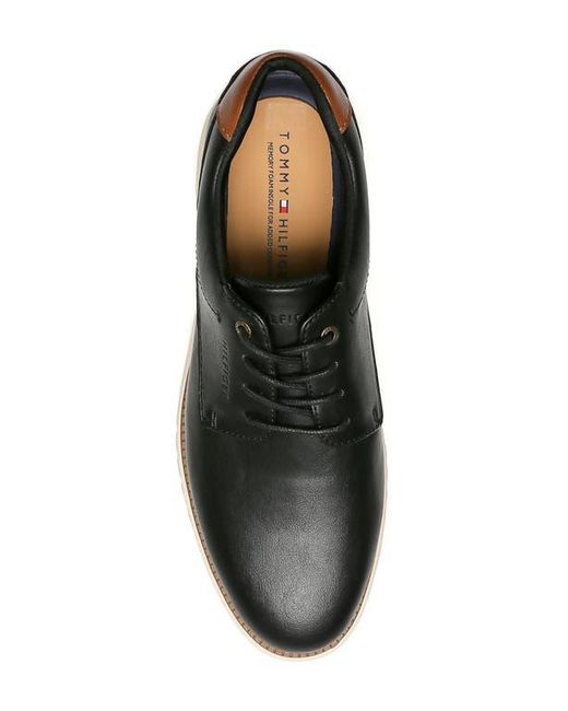 Tommy Hilfiger Black Zell Derby Sneaker for men