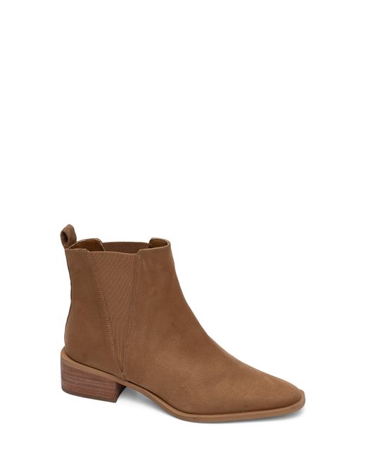 subtle snake embossed chelsea boot