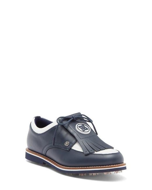 G/FORE Gallivanter Kiltie Fringe Golf Shoe in White | Lyst display picture 1
