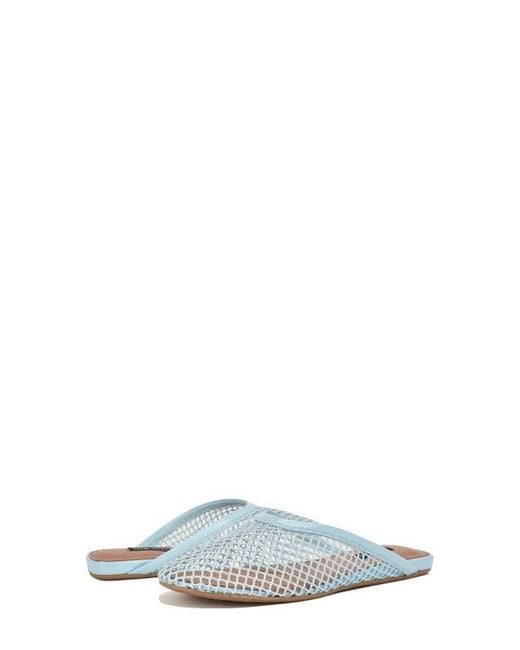 Nine West White Daniela Mesh Mule