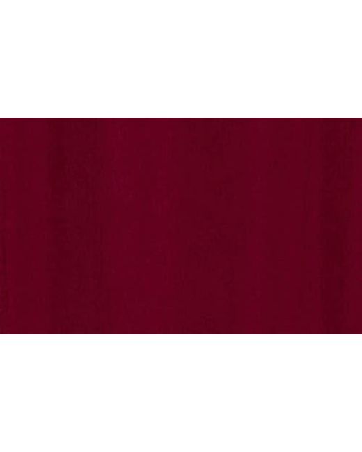 DR2 by Daniel Rainn Purple Satin Ruffle Split Neck Top