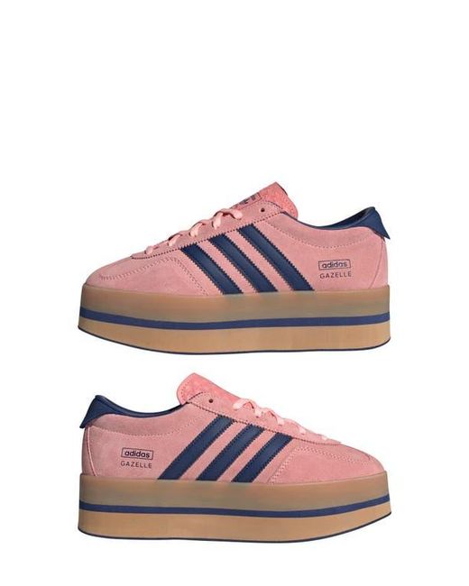 Adidas Pink Gazelle Stack Platform Sneaker