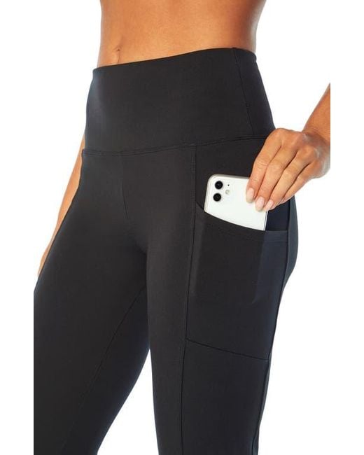 Marika Black Eclipse Moisture-Wicking Yoga Pants