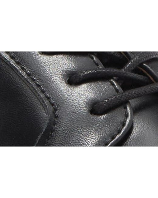 Steve Madden Black Puntic Cap Toe Derby for men