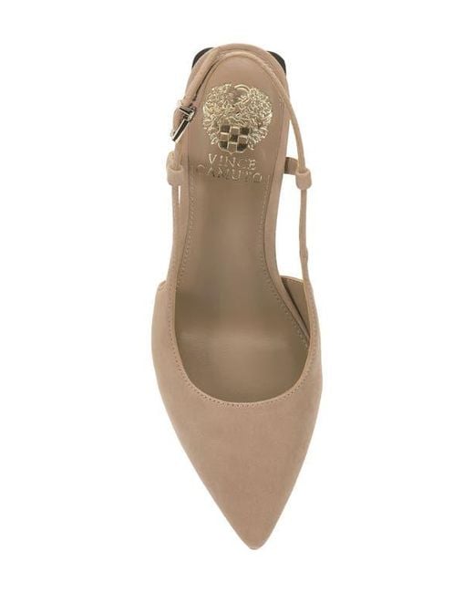 Vince Camuto Natural Haslie Slingback Sandal