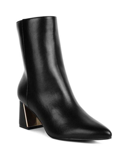 LONDON RAG Black Karia Bootie