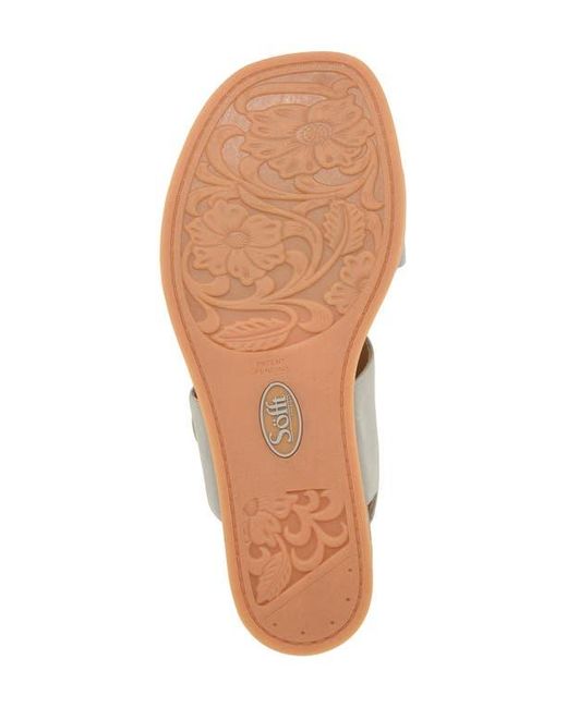 Söfft Metallic Peggie Wedge Sandal