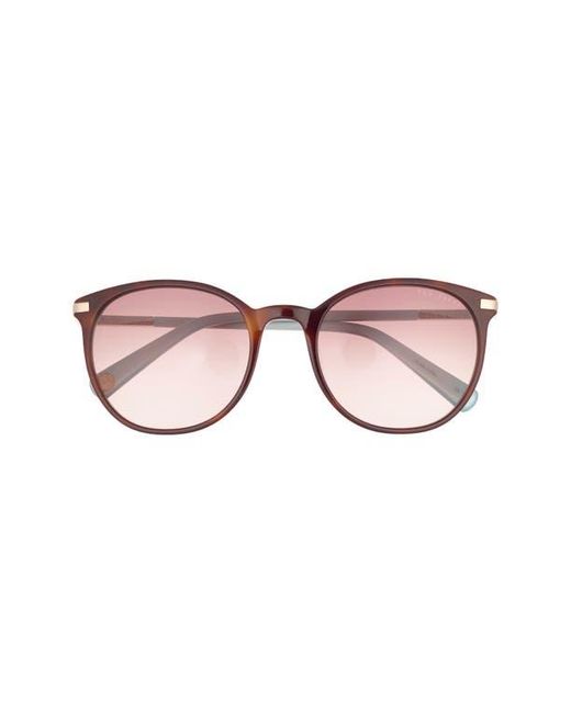 Ted Baker Pink 53Mm Round Sunglasses