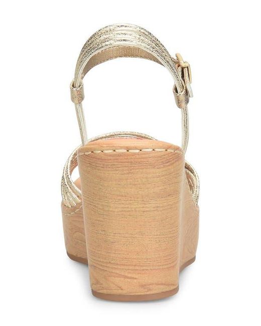 B O C BY BØRN Natural Catalina Platform Wedge Sandal