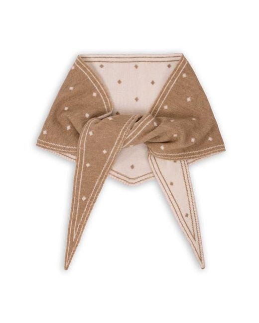 Saachi Gray Triangle Scarf