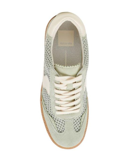 Dolce Vita White Notice Mesh Sneaker