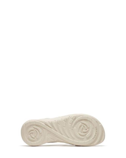 Merrell White Harbor Slide Sandal
