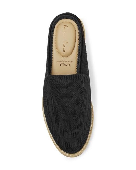 Me Too Black Mesh Mule
