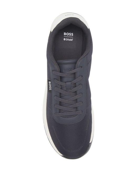 Boss Blue Titanium Runn Sneaker for men