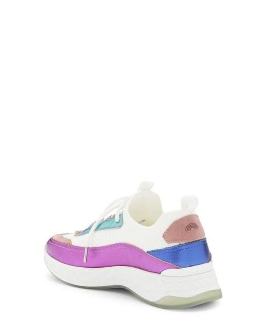 Kurt Geiger Pink Kensington Knit Sneaker