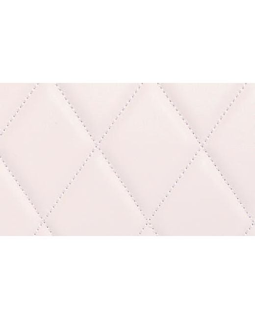 Kate Spade Pink Carey Quilted Leather Satchel