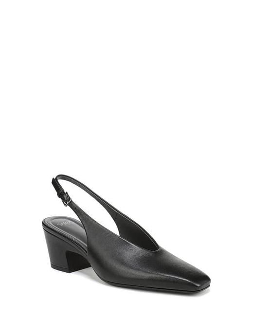 Sarto Black Sutton Slingback Pump