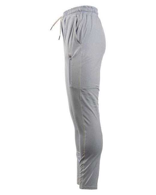 Burnside Gray Soft Jersey Joggers for men