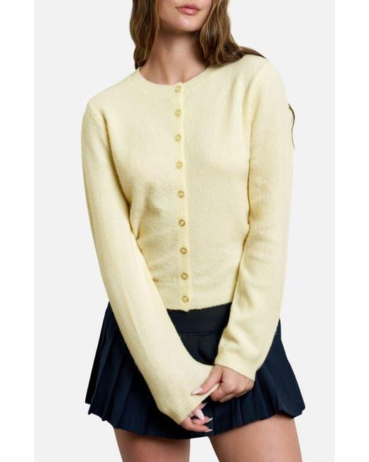 Blu Pepper Natural Button Down Cardigan
