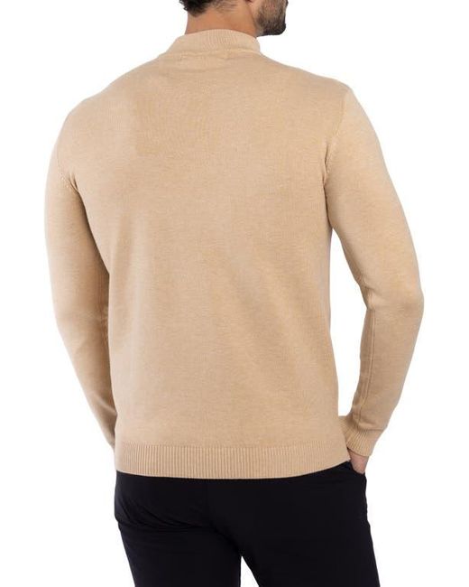 Xray Jeans Blue Mock Neck Knit Sweater for men